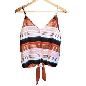 Chloe Oliver women’s cami tank top striped XS